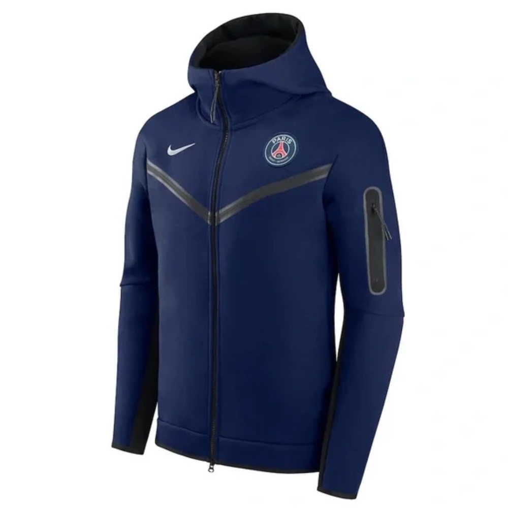 Nike PSG Paris Saint Germain Tech Fleece Warm Up Training Full Set ⚽️ - Picture 2 of 13